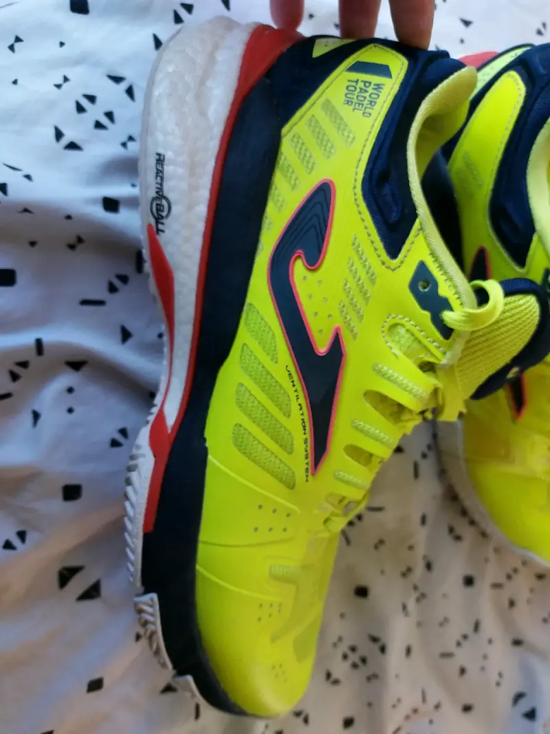 Zapatillas deportivas Joma World Padel Tour amarillas - 3
