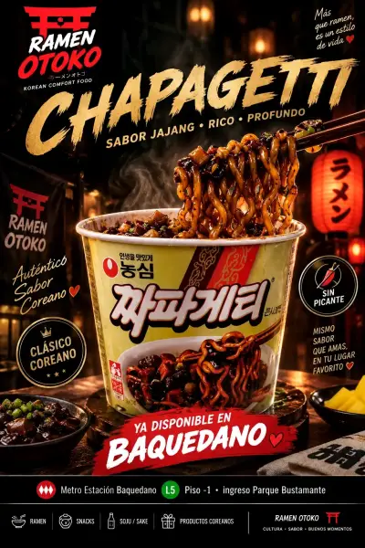 Ramen coreano variado Ramen Otoko - miniatura 1