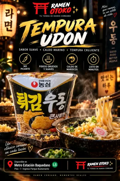 Ramen coreano variado Ramen Otoko - miniatura 6