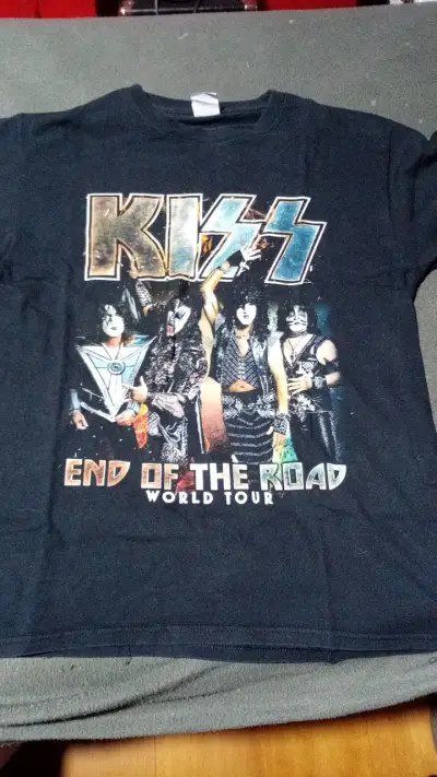 Polera KISS End of the Road Tour Negra Talla M - miniatura 1