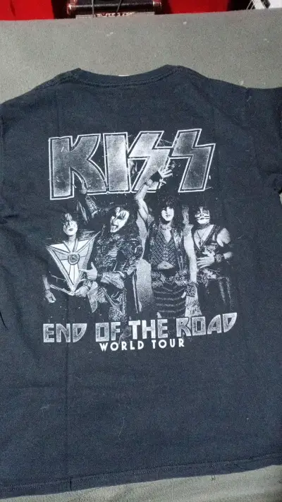 Polera KISS End of the Road Tour Negra Talla M - miniatura 4