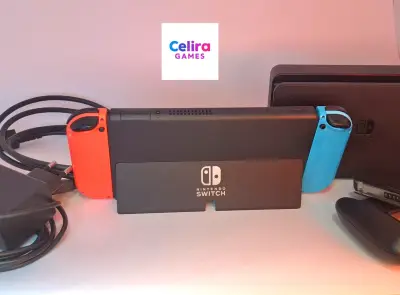 Nintendo Switch oled desbloqueada 128gb - miniatura 2