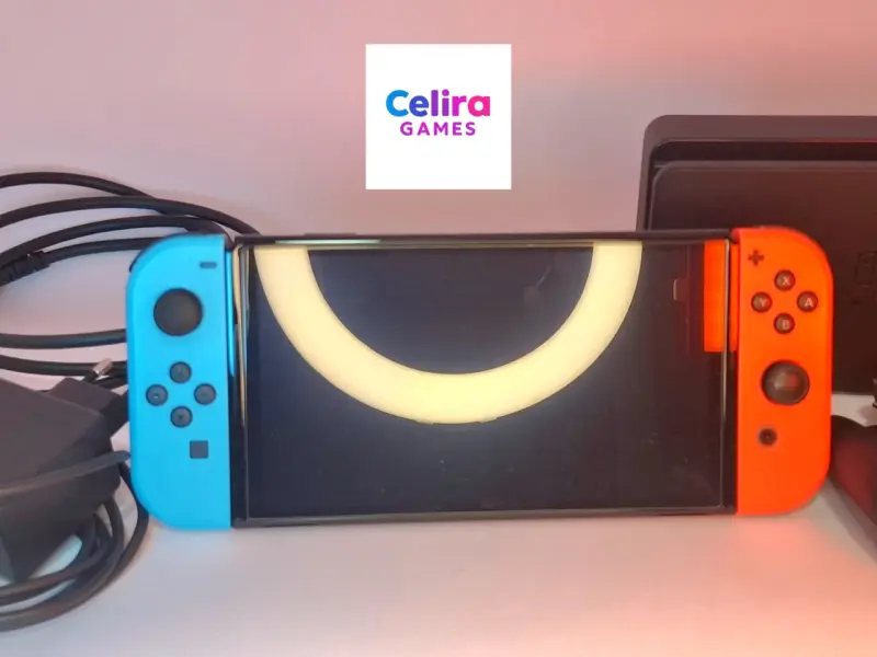 Nintendo Switch oled desbloqueada 128gb - 3