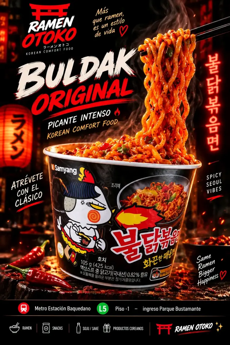 Ramen Samyang Buldak Picante Intenso - 1