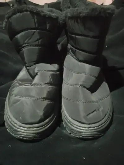Botas de invierno negras para mujer - miniatura 1