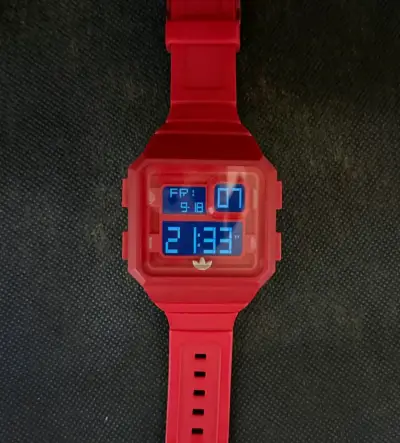 Reloj Adidas Digital Originals, resistente al agua - miniatura 2