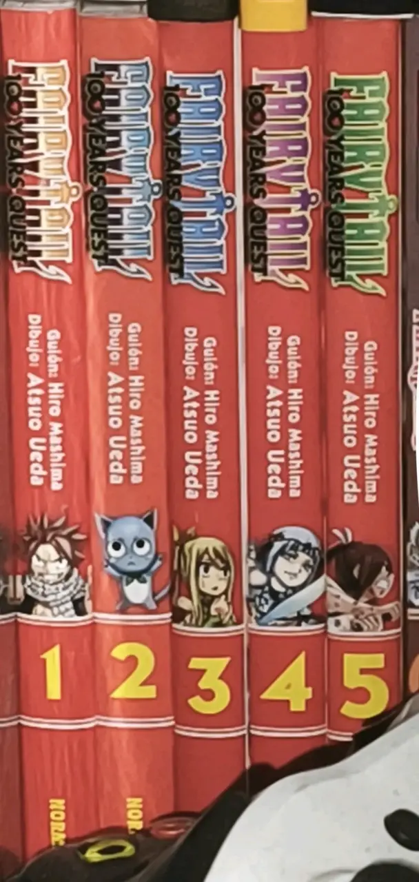 Colección de mangas Fairy Tail, Slime y Konosuba - 1