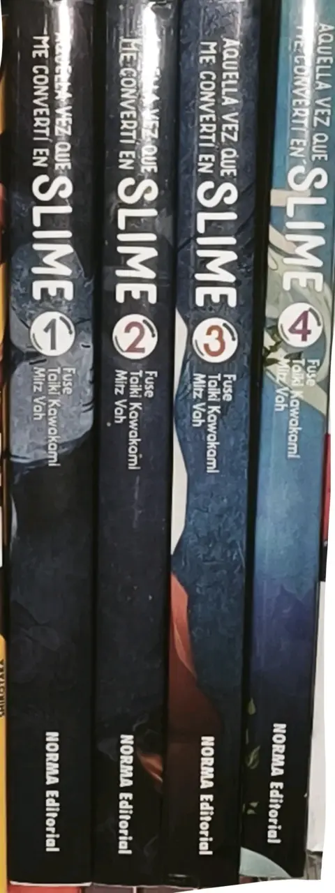 Colección de mangas Fairy Tail, Slime y Konosuba - 2