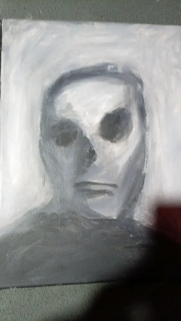 Pinturas extrañas en blanco y negro - 3