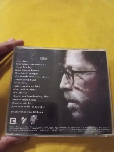 CD Eric Clapton - Unplugged (Edición Japonesa Warn - miniatura 2