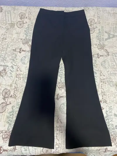 Pantalón negro de vestir Mango talla 36 - miniatura 2