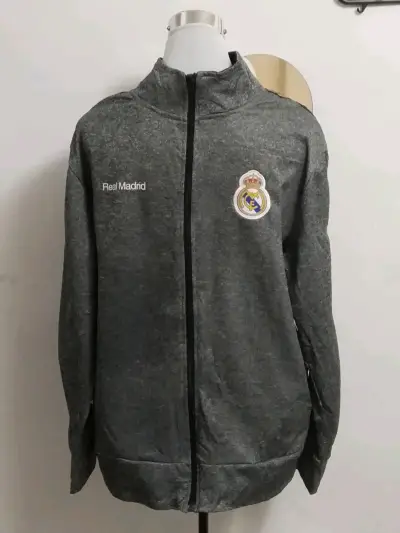 Chaqueta deportiva gris Real Madrid - miniatura 1