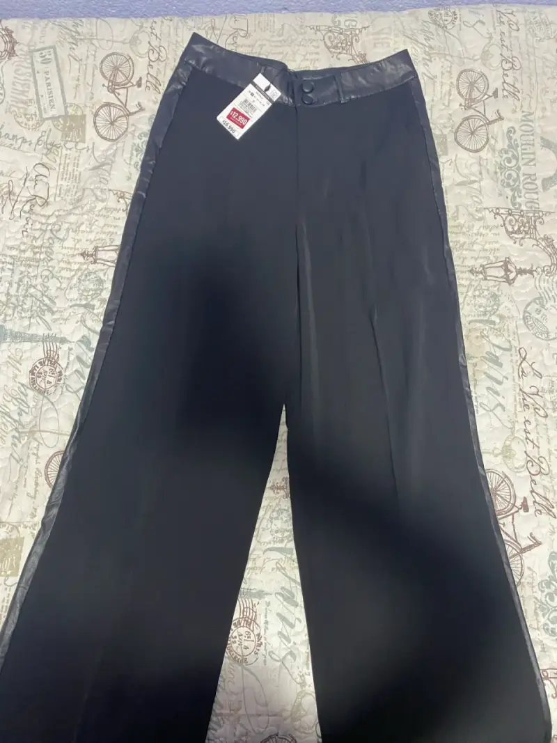 Pantalones negros Fashion Spark talla 40 - 2