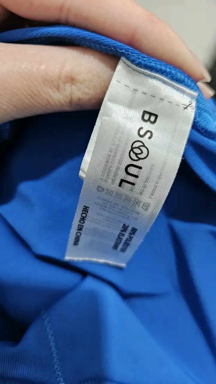 Top deportivo azul marca BSoul - 2