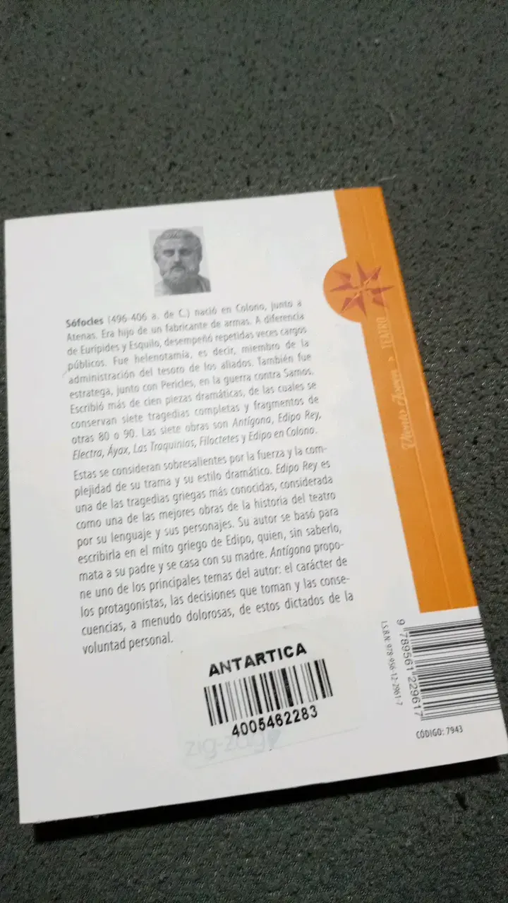 Libro Edipo Rey, Antígona y Electra de Sófocles - 2