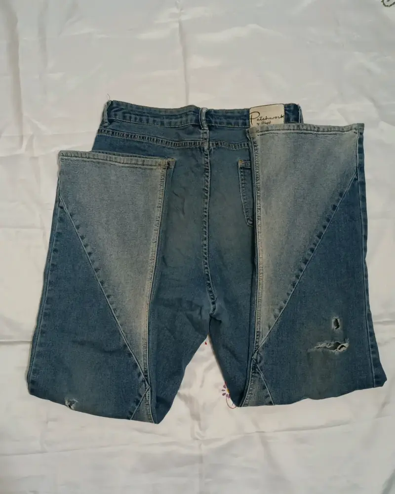 Jeans de mujer BluGirl desgastados talla 46 - 3