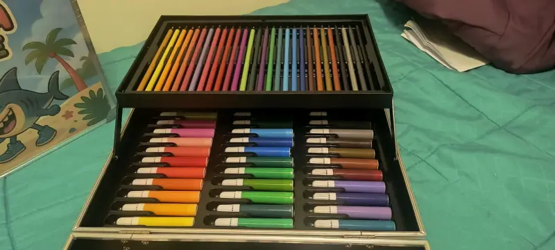 Set de arte completo para niños y adultos - 6