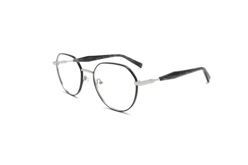 Lentes ópticos unisex café y negro - 3