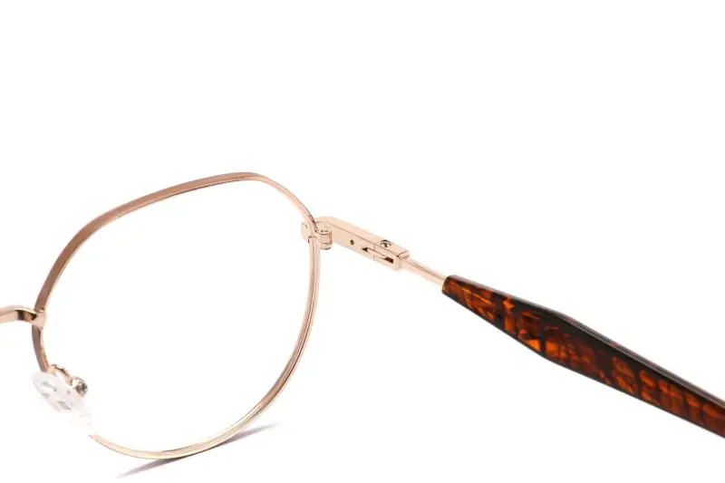 Lentes ópticos unisex café y negro - 5