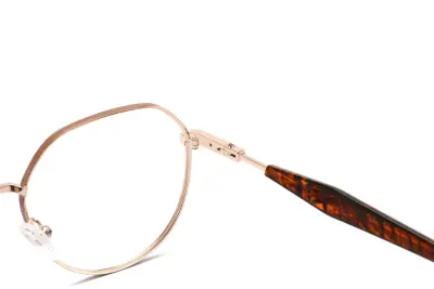 Lentes ópticos unisex café y negro - miniatura 5