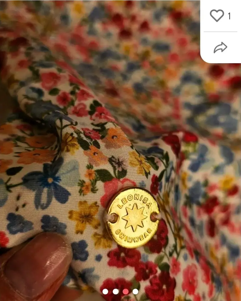 Traje de baño floral para mujer Leonisa - 2