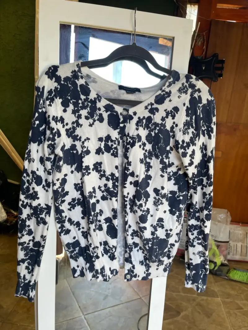 Chaleco de mujer con estampado floral - 1