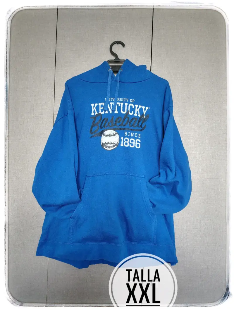 Polerón azul Kentucky Baseball talla XXL - 1