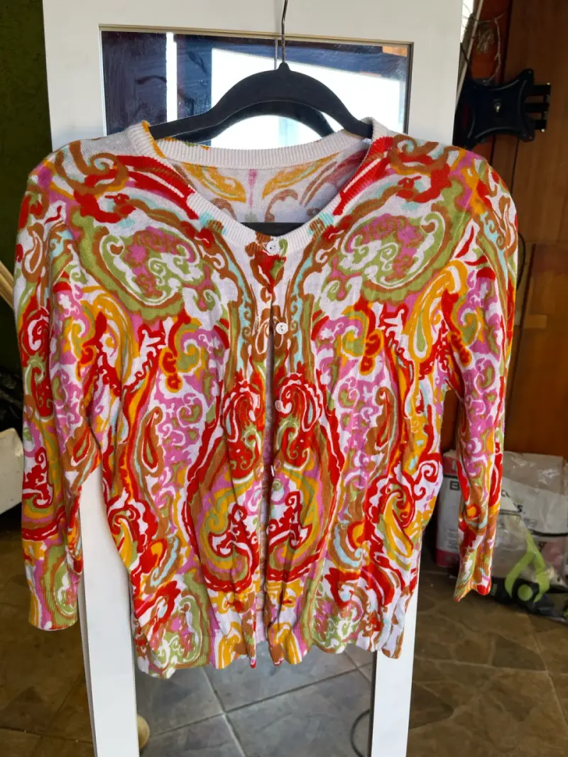 Chaleco de mujer con diseño colorido - 1