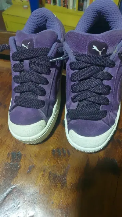 Zapatillas deportivas puma moradas para mujer Puma - miniatura 4