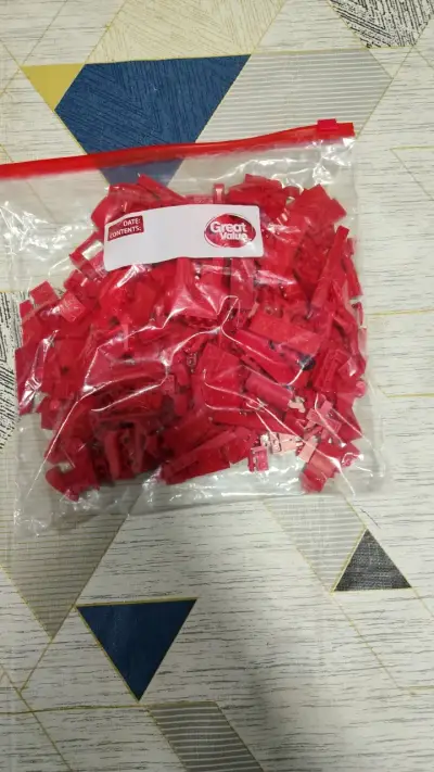 Bloques de Lego rojos - miniatura 1