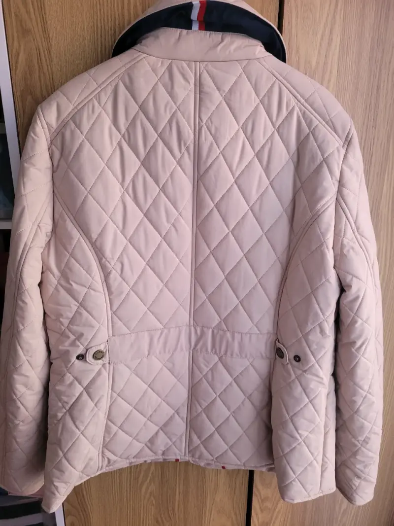 Chaqueta acolchada beige Tommy Hilfiger para mujer - 3