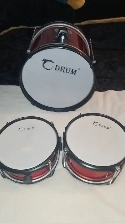 Set de tambores C-Drum rojo +aciento - miniatura 2