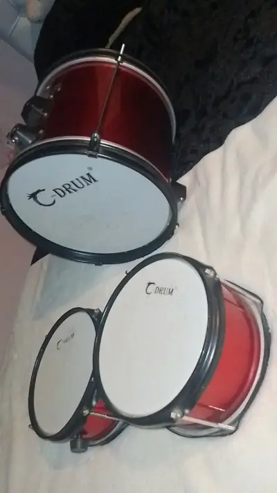 Set de tambores C-Drum rojo +aciento - miniatura 3