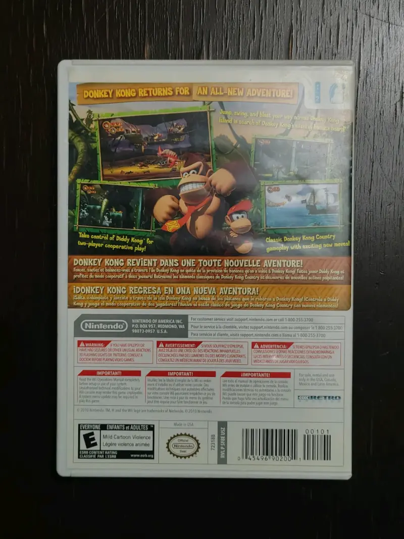 Donkey Kong Country Returns para Wii - 3