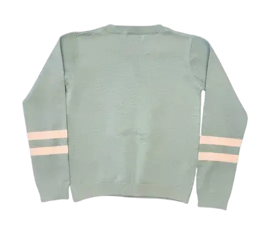 Suéter celeste con estrella blanca talla 6 - 2