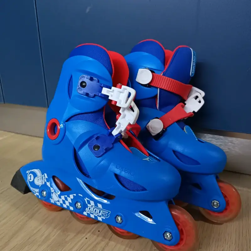 Patines en línea para niños Oxelo Play 3 azul - 2