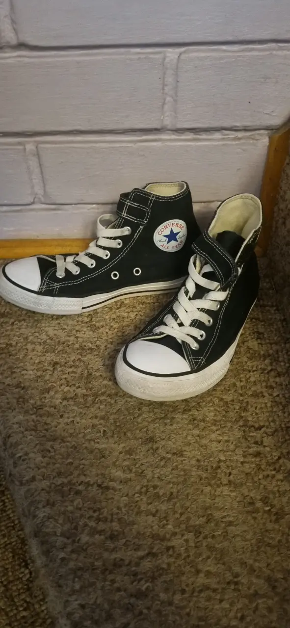 Zapatillas Converse All Star negras 33 - 1