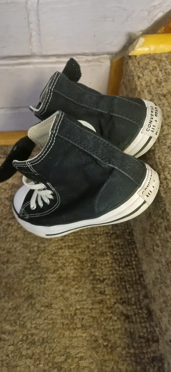 Zapatillas Converse All Star negras 33 - 2