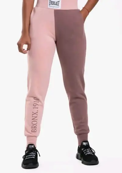 Pantalones deportivos bicolor Everlast para mujer - miniatura 1