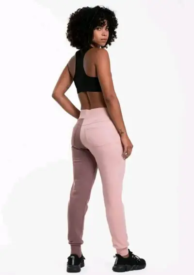 Pantalones deportivos bicolor Everlast para mujer - miniatura 2