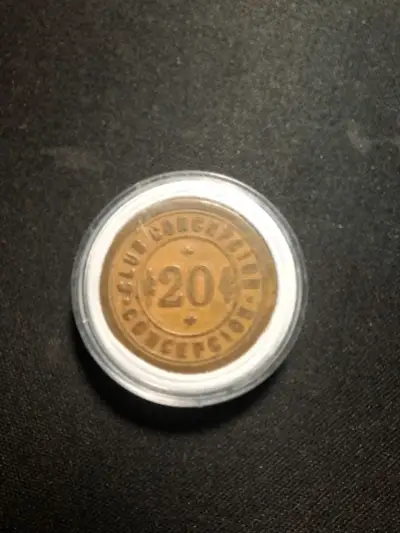 Ficha de Club Concepción 20 centavos - miniatura 1