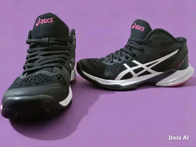 Zapatillas deportivas Asics negras para mujer - miniatura 1