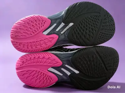 Zapatillas deportivas Asics negras para mujer - miniatura 2