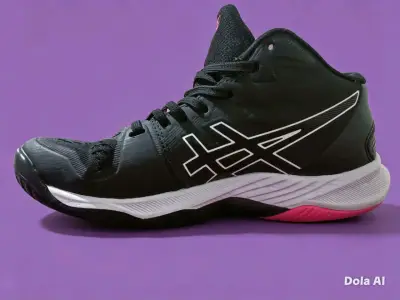 Zapatillas deportivas Asics negras para mujer - miniatura 3