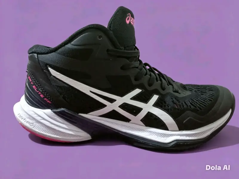 Zapatillas deportivas Asics negras para mujer - 4