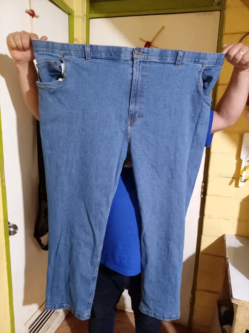 Jeans de mujer Talla Grande con Cintura Elástica - 2