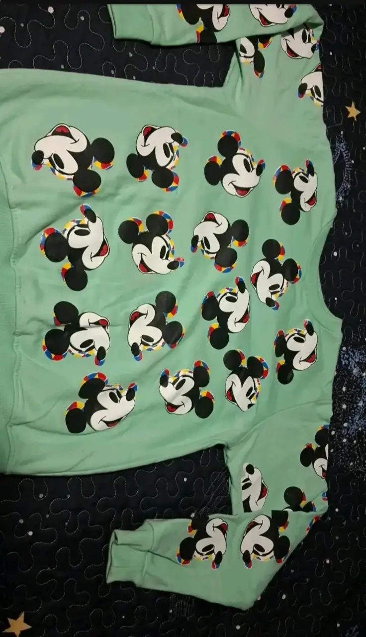 Polerón Disney Mickey Mouse verde - 1