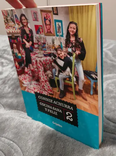 Libro Cocina Sana y Feliz 2 de Connie Achurra - miniatura 3