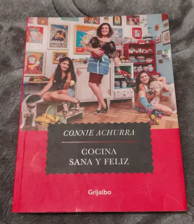 Libro Cocina Sana y Feliz de Connie Achurra - miniatura 1