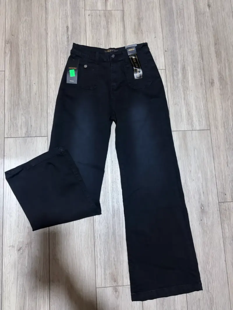 Jeans Wide leg menina 46 - 1
